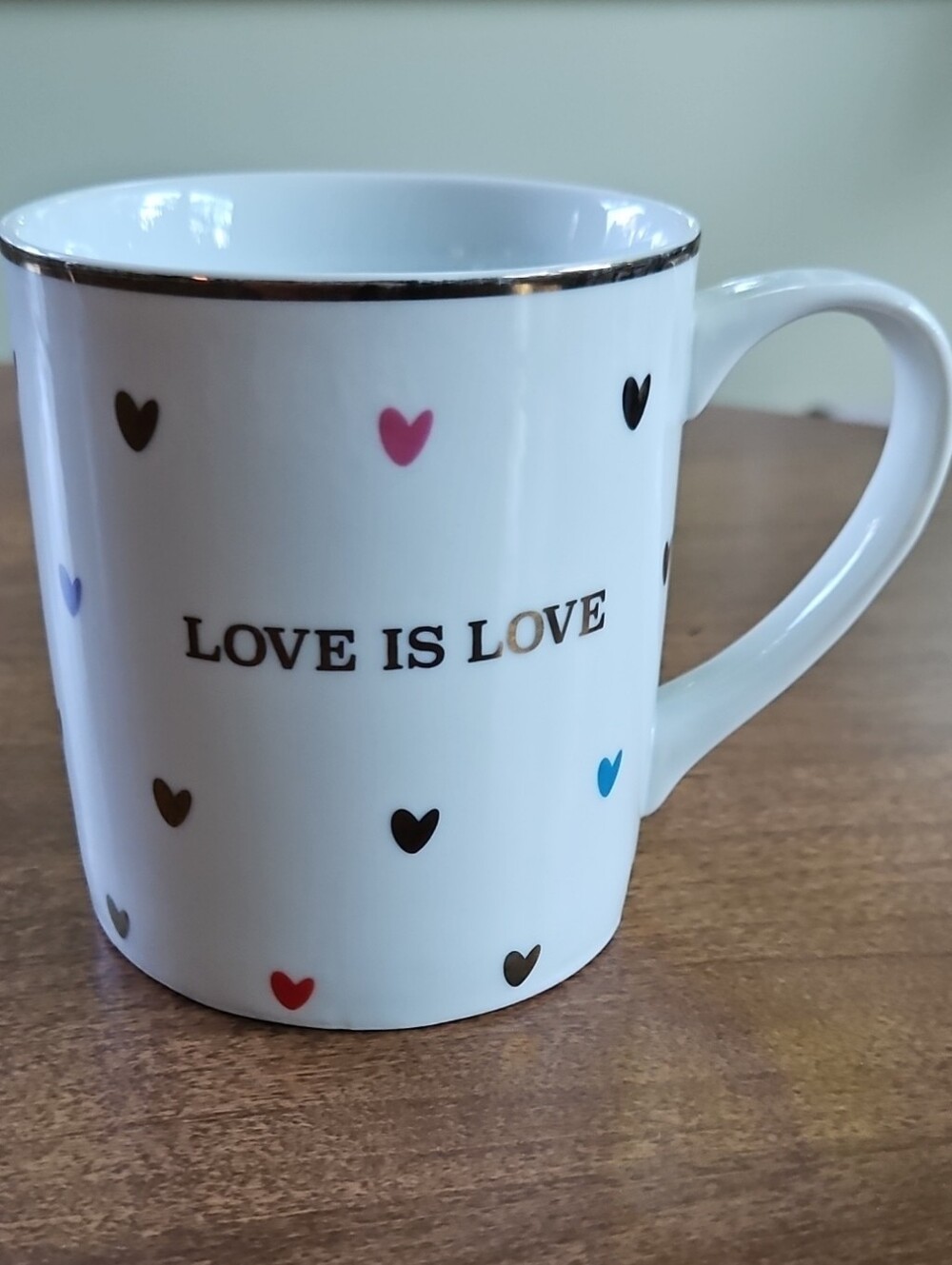 Williams Sonoma Love Is Love Mug
